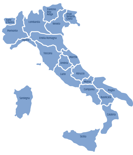 Italia mappa